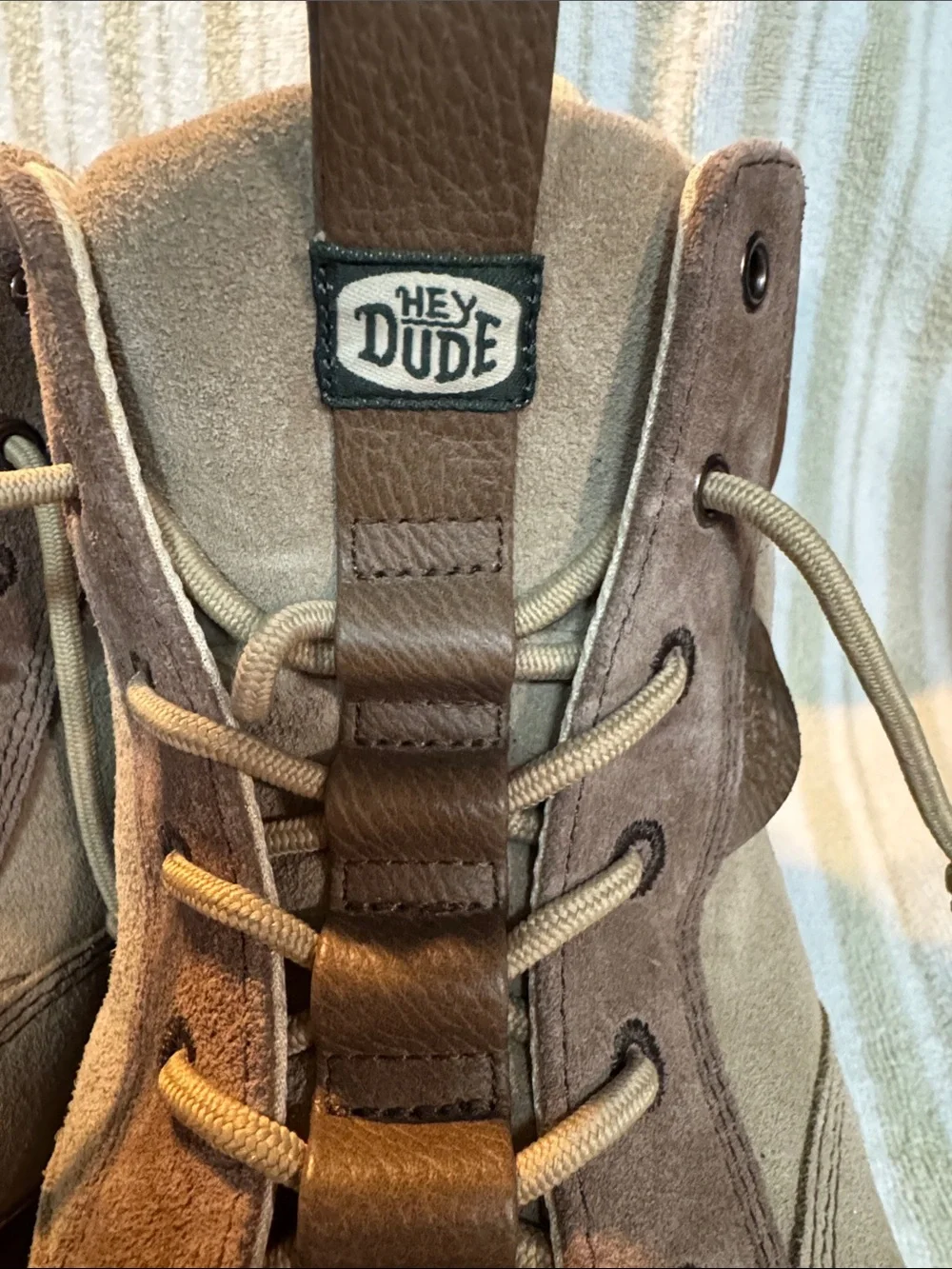 Hey Dude Men's Tahoe Classic Mix Boots Wore Once